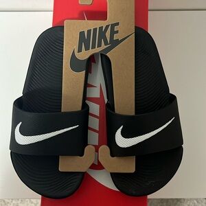Brand new kids Nike Kawa slides